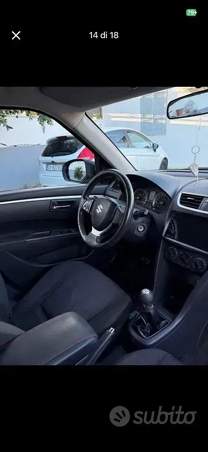 Usata Suzuki Swift 75 CV (55 kW) 2014 Grigio Utilitaria