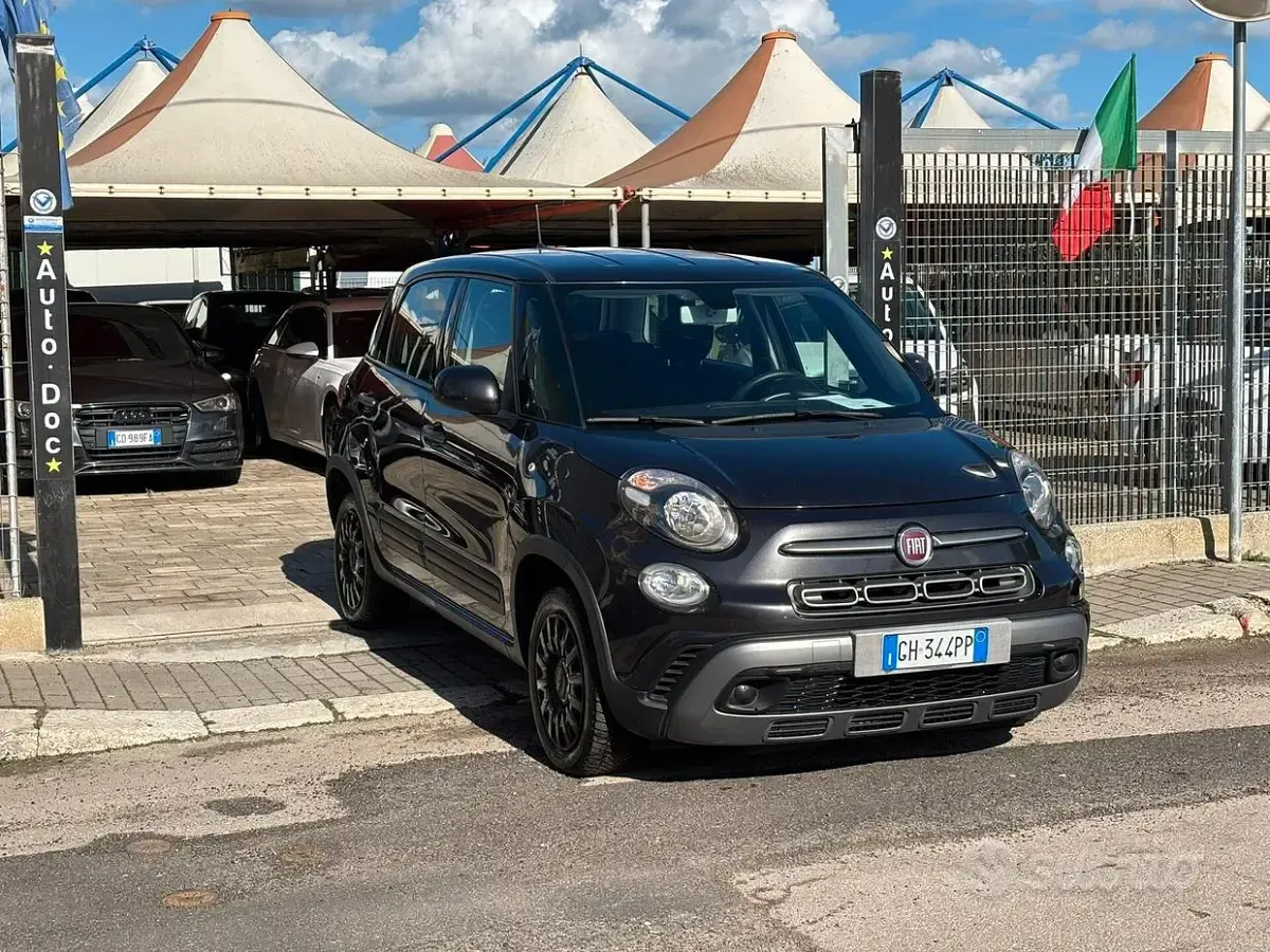 Usata Fiat 500L Cross 95 CV (69 kW) 2021 Grigio Monovolume