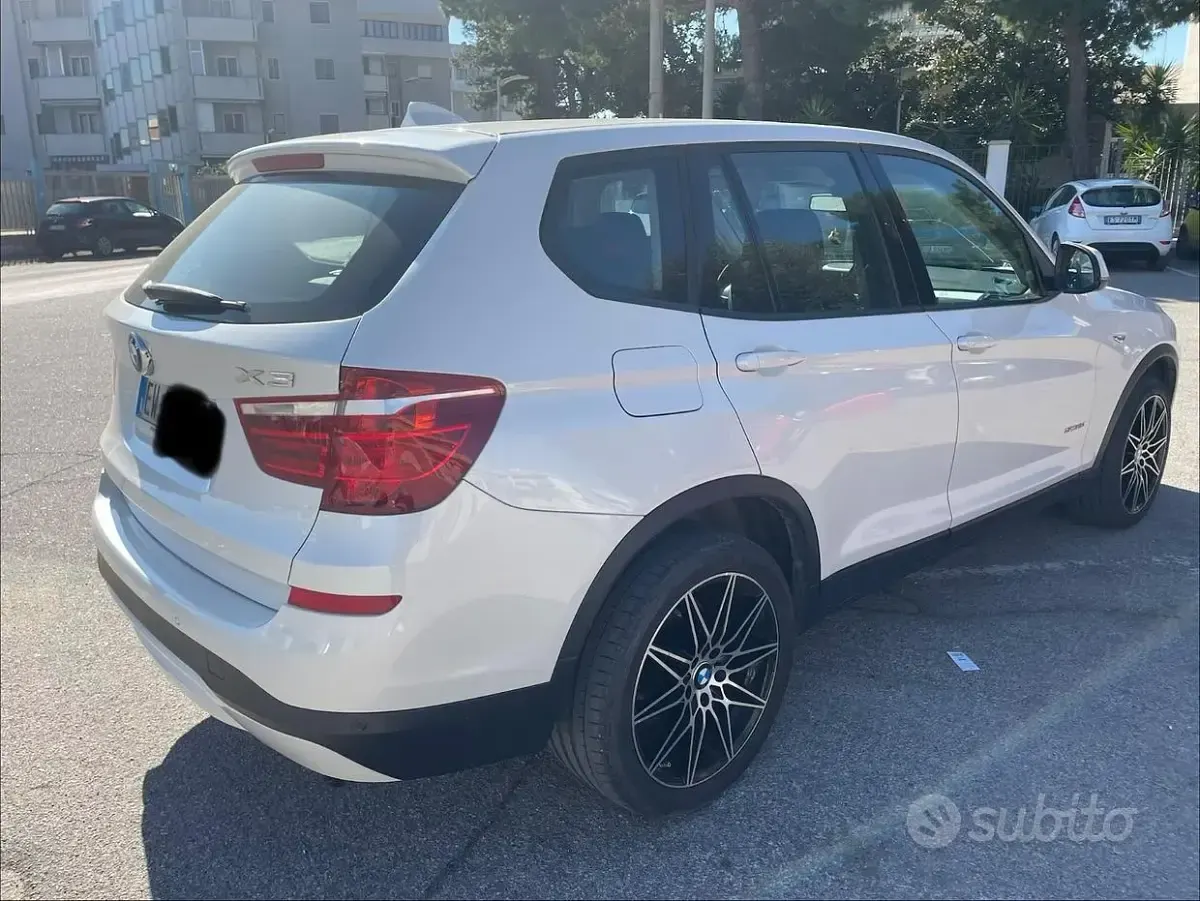 Usata BMW X3 150 CV (110 kW) 2014 Bianco SUV
