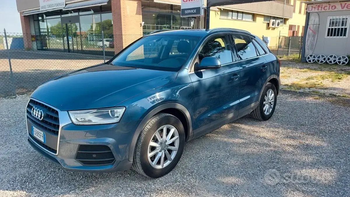 Usata Audi Q3 Business 150 CV (110 kW) 2015 Blu SUV