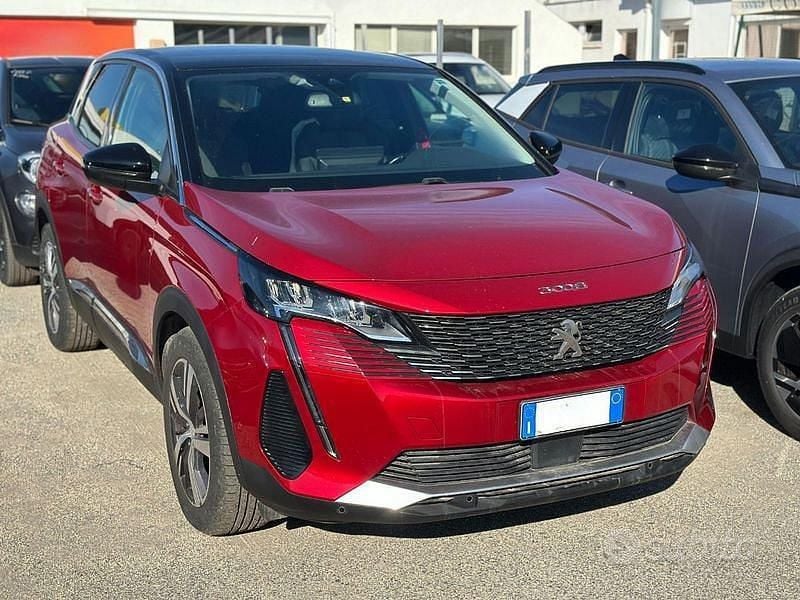 Rosso Usata 2022 Peugeot 3008 Allure SUV | 16.950 € (Super prezzo) - Immagine 1/4