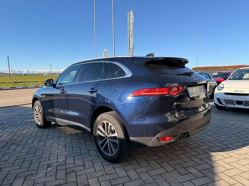 Usata Jaguar F-Pace Prestige 179 CV (131 kW) 2020 Blu/azzurro SUV