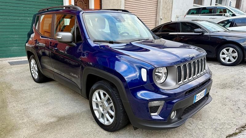 Usata Jeep Renegade Limited 130 CV (95 kW) 2021 Blu SUV