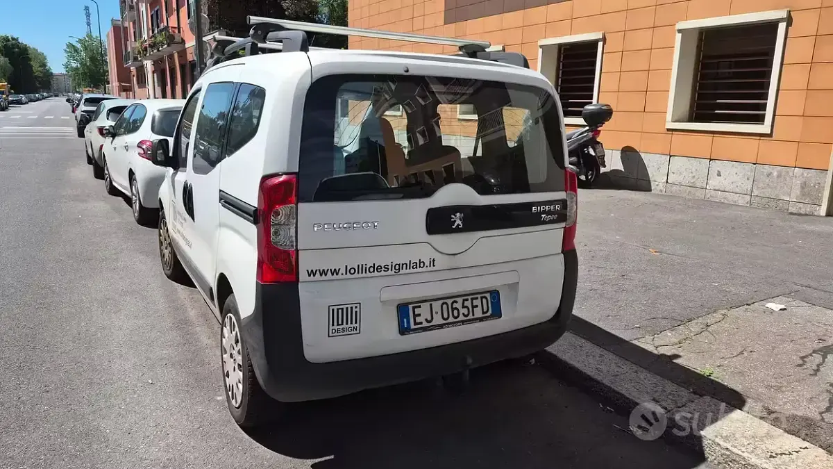Usata Peugeot Bipper 73 CV (53 kW) 2011 Bianco Monovolume