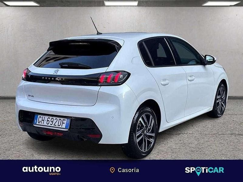 Usata Peugeot 208 Allure 101 CV (74 kW) 2021 Nero Utilitaria