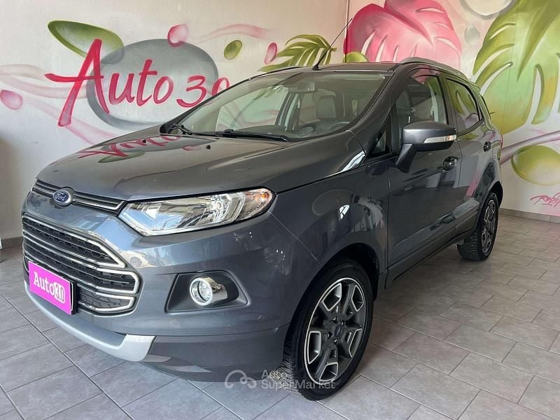 Grigio Usata 2017 Ford Ecosport Titanium SUV | 10.490 € (Buon prezzo) - Immagine 1/4