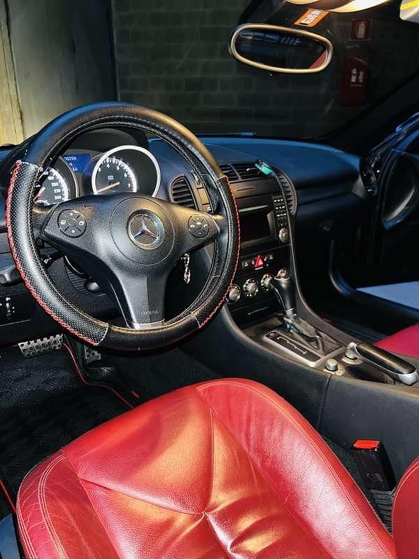 Usata Mercedes SLK200 AMG 184 CV (135 kW) 2010 Nero Cabrio