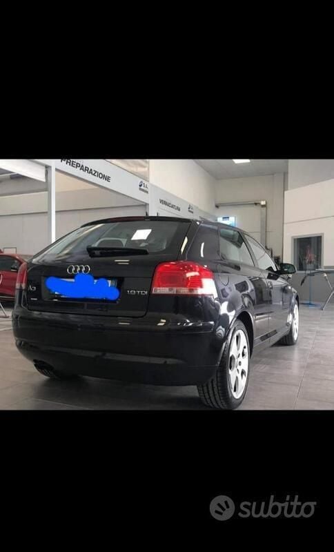 Usata Audi A3 Ambition 105 CV (77 kW) 2005 Nero Berlina