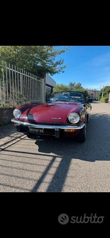 Rosso Usata 1970 Triumph Spitfire Cabrio | 14.500 € - Immagine 1/4