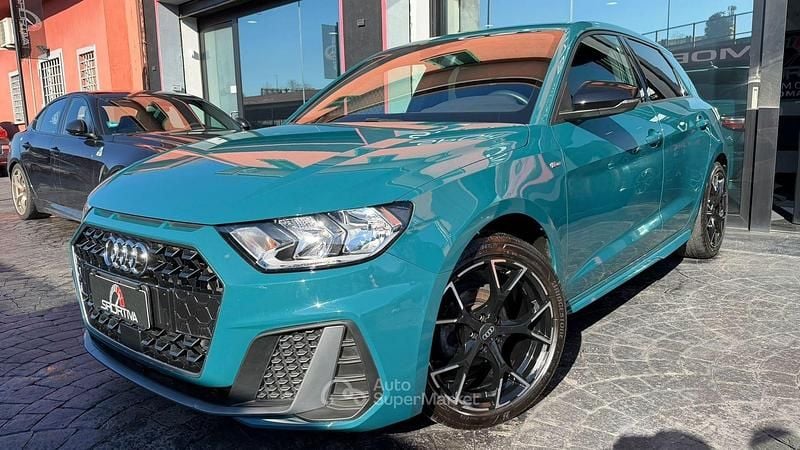 Usata Audi A1 S-Line 95 CV (69 kW) 2019 Verde SUV