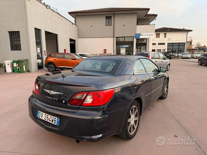 Usata Chrysler Sebring Cabriolet 140 CV (102 kW) 2009 Blu Cabrio