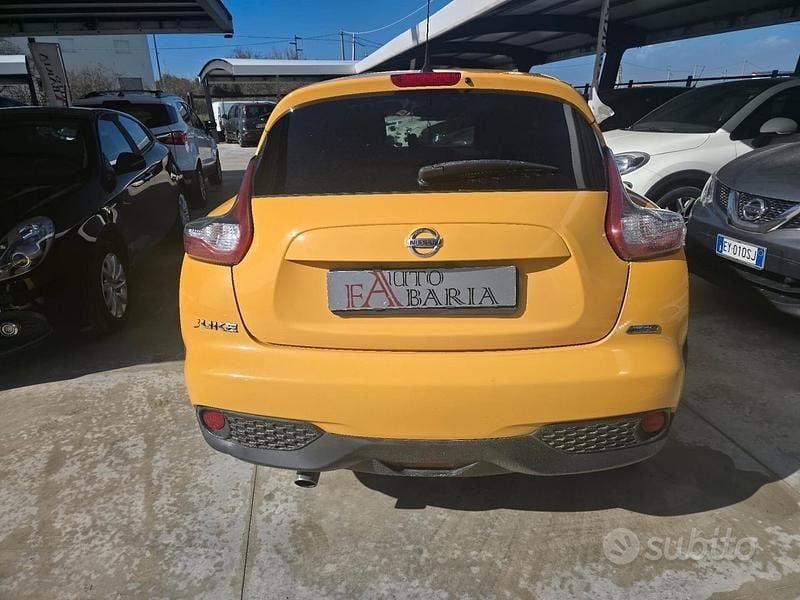 Usata Nissan Juke Tekna 110 CV (80 kW) 2015 Giallo SUV
