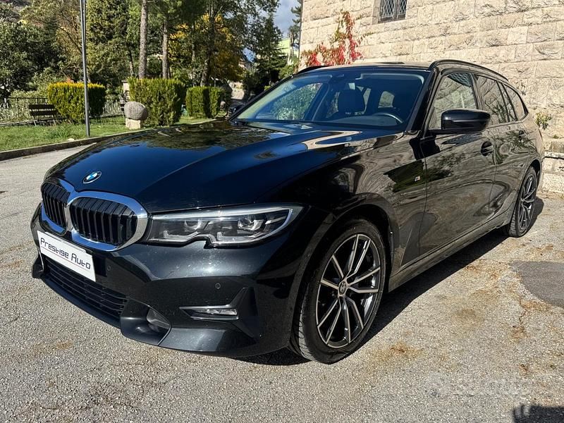 Usata BMW 320e M Sport 190 CV (139 kW) 2020 Nero Station wagon