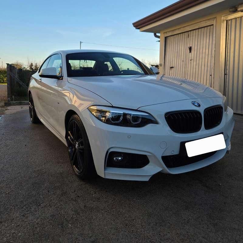 Usata BMW 218 M Sport 150 CV (110 kW) 2020 Bianco Coupé