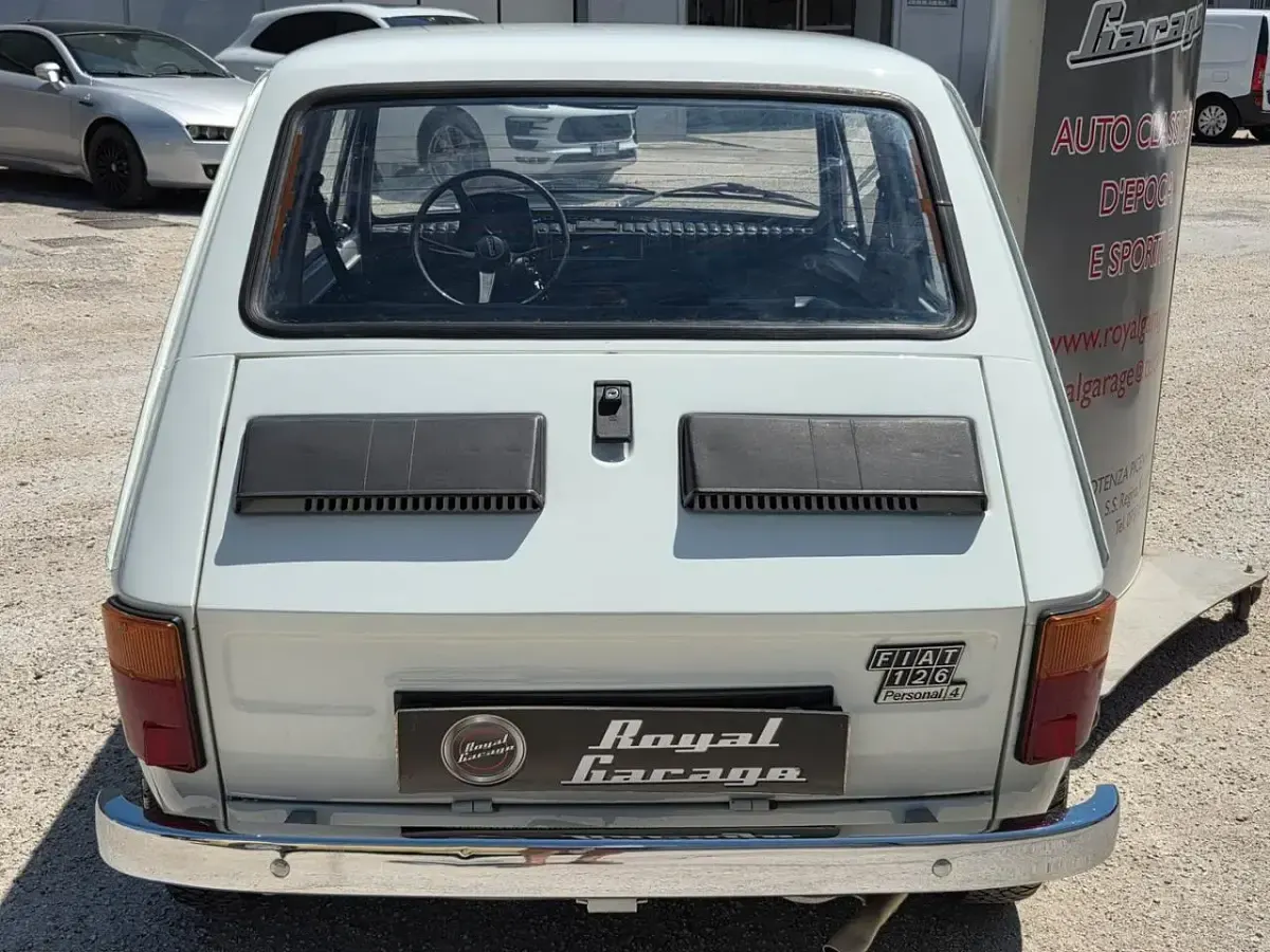 Usata Fiat 126 23 CV (16 kW) 1976 Bianco Utilitaria