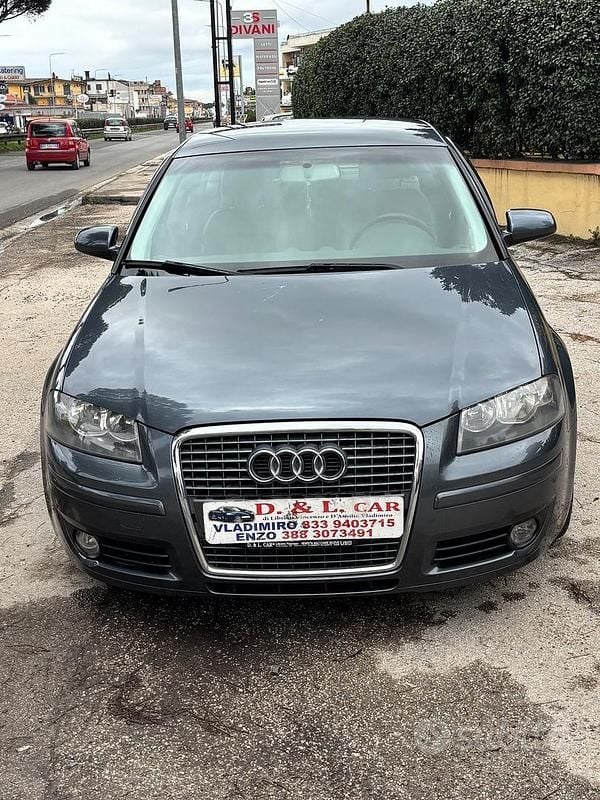 Usata Audi A3 Attraction 140 CV (102 kW) 2005 Grigio Utilitaria