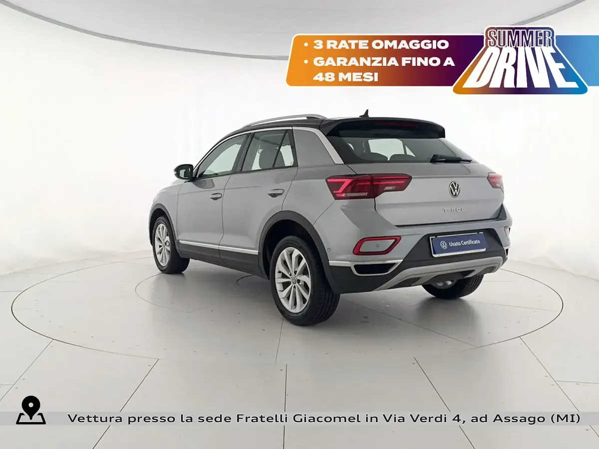 Usata VW T-Roc Style 116 CV (85 kW) 2025 Pyrit silver metallizzato nero SUV