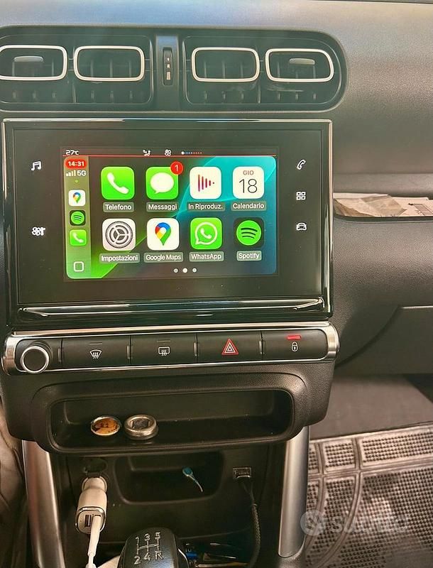 Usata Citroën C3 Aircross 100 CV (73 kW) 2018 Grigio SUV