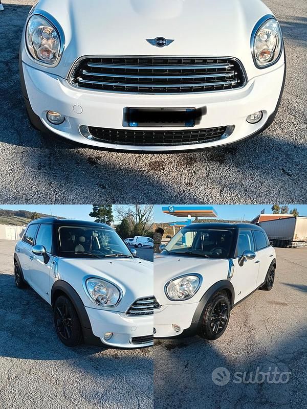 Usata Mini Cooper D 2014 Bianco Utilitaria