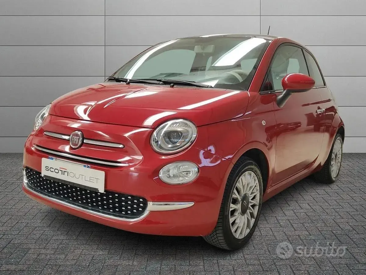 Usata Fiat 500 Pop 69 CV (50 kW) 2019 Rosso Monovolume