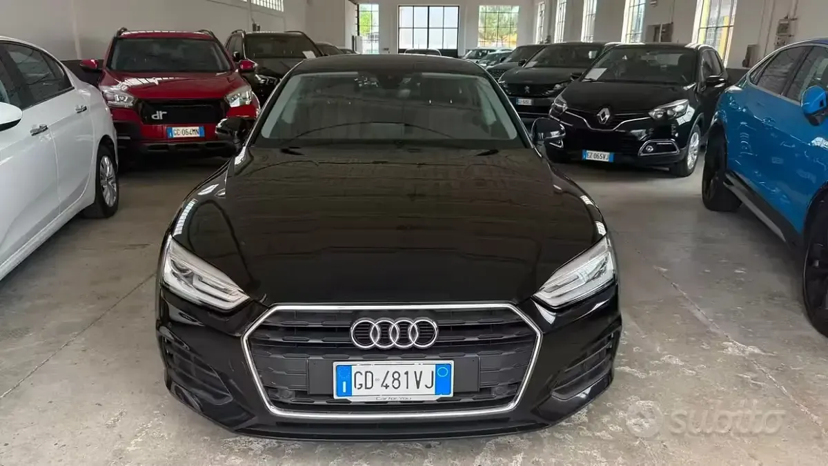 Usata Audi A5 Business 150 CV (110 kW) 2019 Nero Coupé