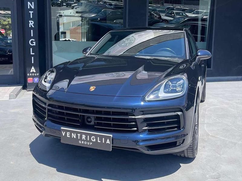 Blu/azzurro Usata 2021 Porsche Cayenne Coupe Coupé | 69.900 € (Buon prezzo) - Immagine 1/4