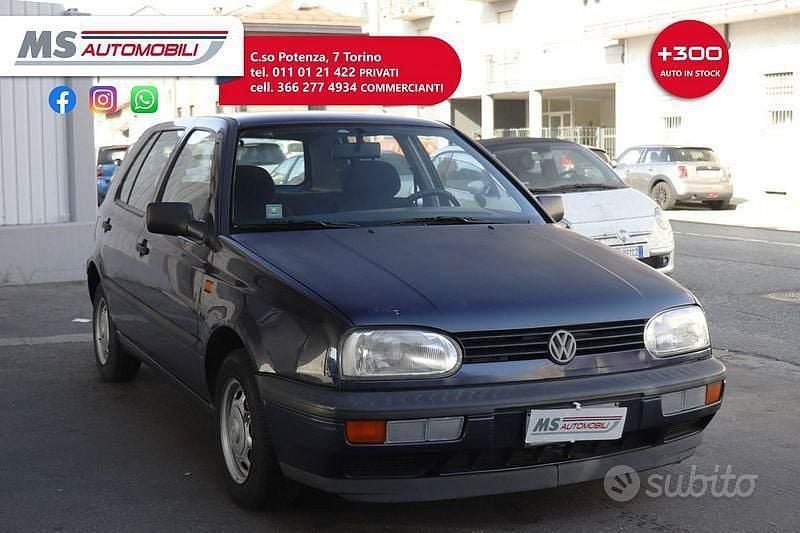 Blu Usata 1995 VW Golf III Tre volumi | 2400 € - Immagine 1/4