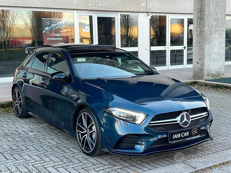 Usata Mercedes A35 AMG AMG 306 CV (225 kW) 2019 Blu Berlina
