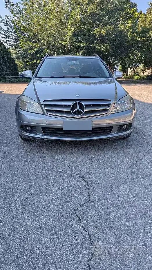 Usata Mercedes C220 170 CV (125 kW) 2008 Grigio Station wagon