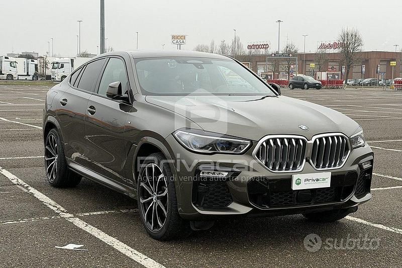 Usata BMW X6 M Sport 286 CV (210 kW) 2021 Verde SUV