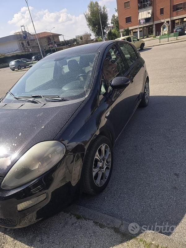 Usata Fiat Punto Evo 2012 Nero Utilitaria