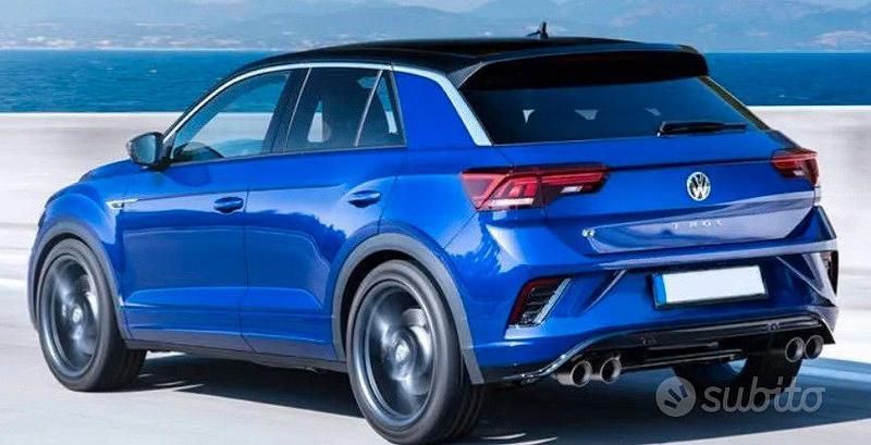 Usata VW T-Roc 116 CV (85 kW) 2021 Blu SUV