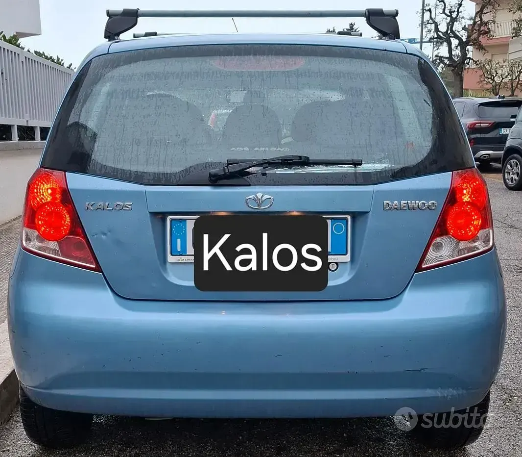 Usata Chevrolet Kalos SX 72 CV (52 kW) 2004 Bluazzurro Utilitaria