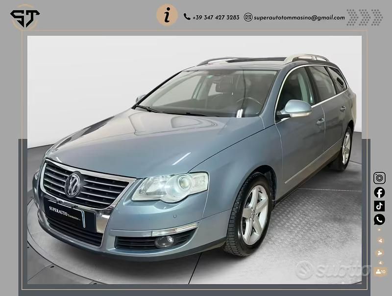 Usata VW Passat Business 140 CV (102 kW) 2009 Grigio Station wagon