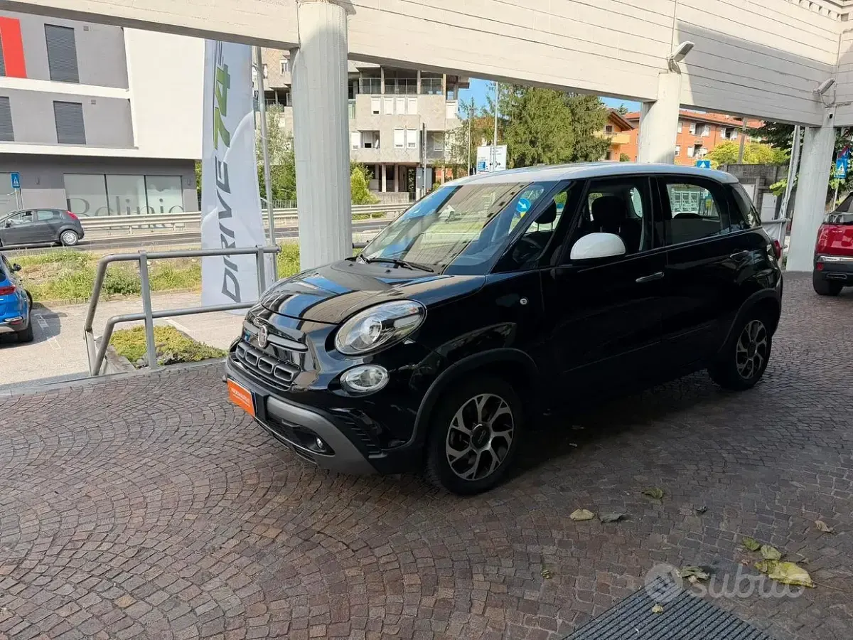 Usata Fiat 500L Cross 95 CV (69 kW) 2021 Nero Monovolume