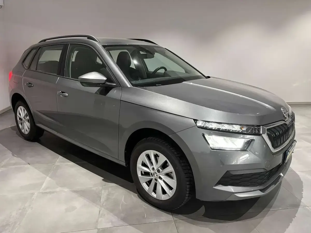 Brugt Skoda Kamiq Ambition 110 HK (80 kW) 2023 Sølv SUV