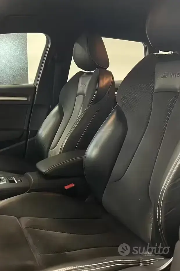 Usata Audi A3 S-Line 150 CV (110 kW) 2015 Grigio Berlina
