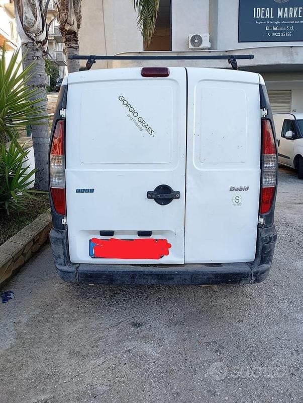 Usata Fiat Doblò 2002 Bianco Monovolume