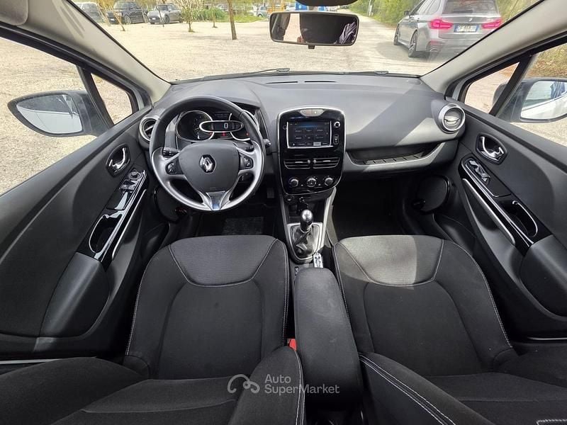 Usata Renault Clio IV 75 CV (55 kW) 2014 Bianco Berlina