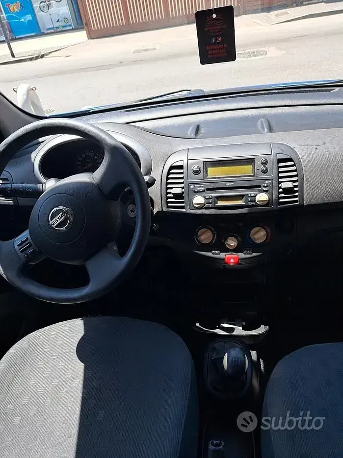 Usata Nissan Micra Acenta 80 CV (58 kW) 2004 Blu Utilitaria