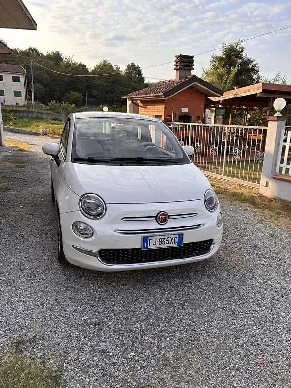 Usata Fiat 500 Lounge 69 CV (50 kW) 2017 Bianco Utilitaria
