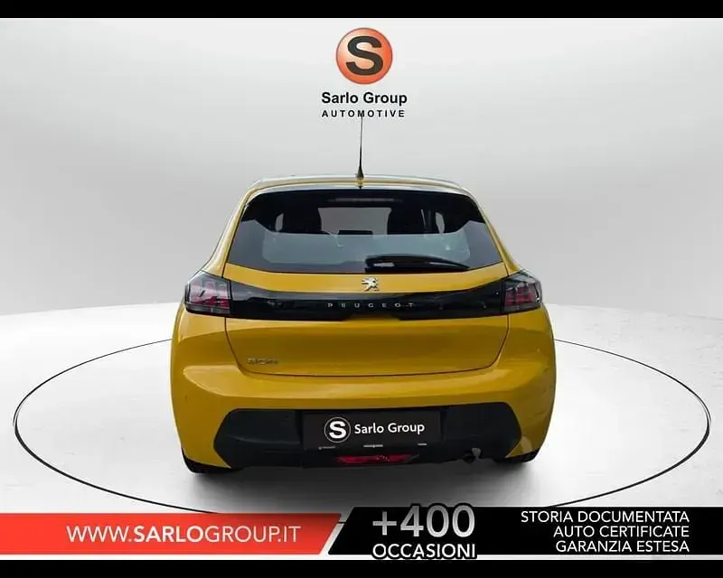 Usata Peugeot 208 Active 75 CV (55 kW) 2023 Giallo Utilitaria