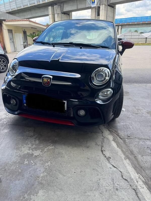 Usata Abarth 595C Competizione 160 CV (117 kW) 2012 Nero Cabrio