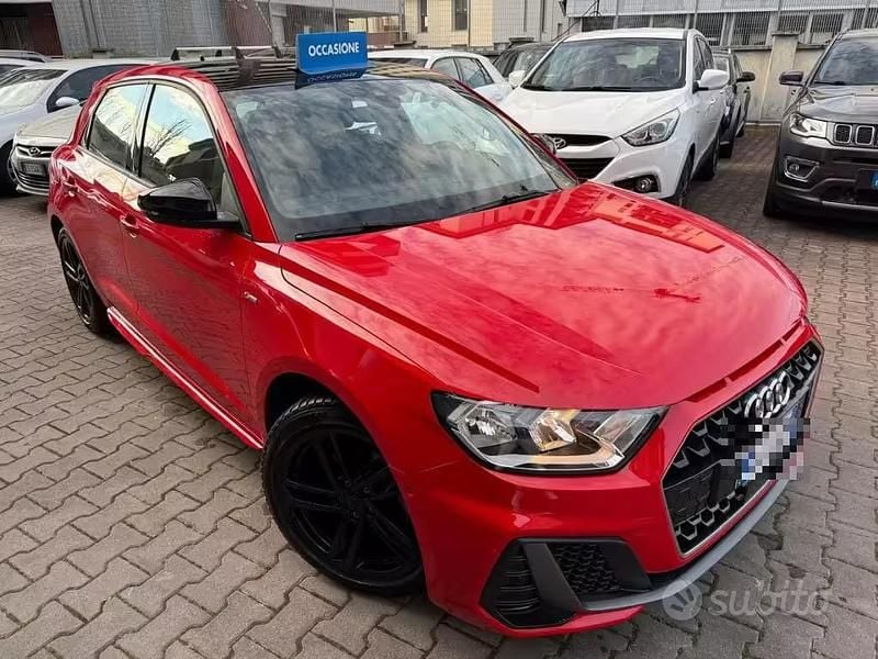Usata Audi A1 S-Line 116 CV (85 kW) 2020 Rosso SUV
