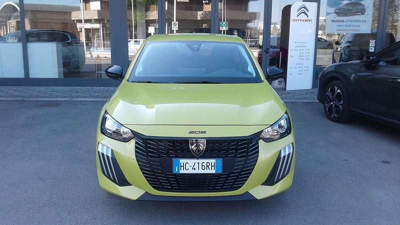 Usata Peugeot 208 Active 102 CV (75 kW) 2024 Giallo Utilitaria