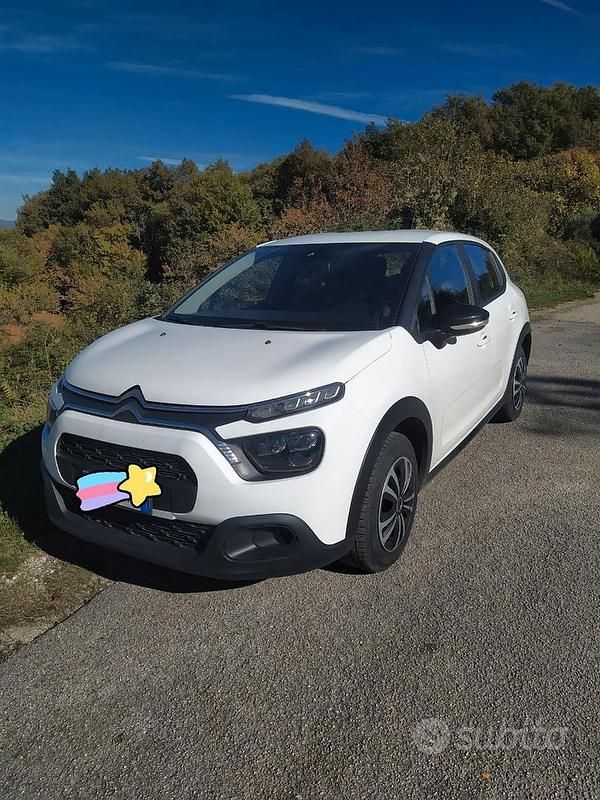 Usata Citroën C3 102 CV (75 kW) 2021 Bianco Berlina