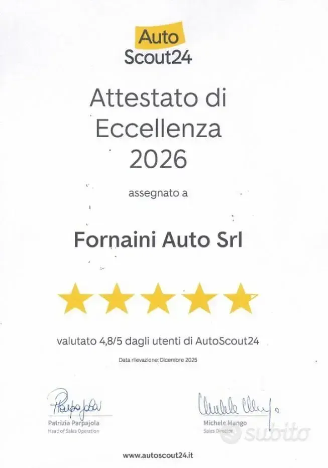 Usata Fiat 500 Lounge 69 CV (50 kW) 2021 Nero Utilitaria