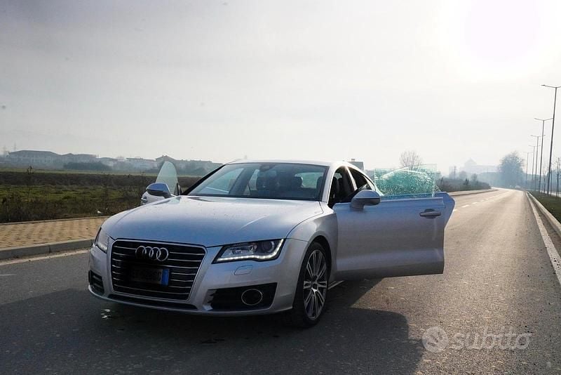 Usata Audi A7 245 CV (180 kW) 2010 Grigio Utilitaria