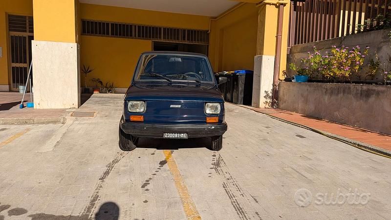 Usata Fiat 126 1970 Blu Utilitaria