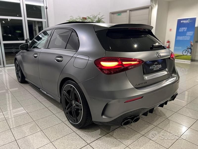Usata Mercedes A45 AMG AMG Line Premium Plus 421 CV (309 kW) 2023 Grigio Berlina